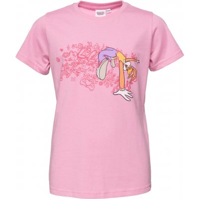 Dívčí tričko LOONEY TUNES LOLA SHORT JUMP Růžová,Mix – Zboží Dáma