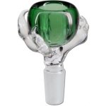 WeedShop Skleněný kotlík 18.8 mm Claw Zelená – Zbozi.Blesk.cz