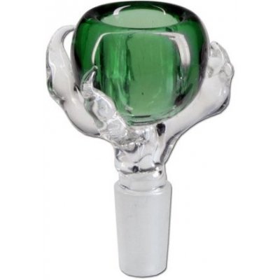 WeedShop Skleněný kotlík 18.8 mm Claw Zelená – Zbozi.Blesk.cz