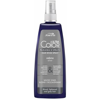 Joanna Ultra Color Silver Hair Rinse Spray tónovací přeliv ve spreji stříbrný 150 ml