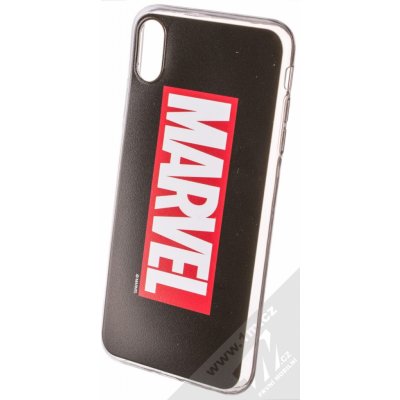 Pouzdro Marvel Logo 001 Apple iPhone XS Max černé – Zbozi.Blesk.cz