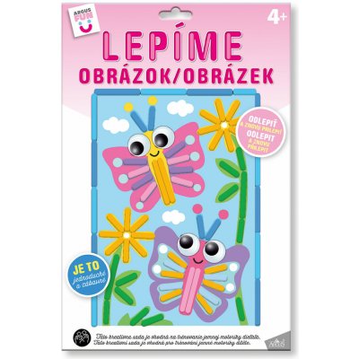 Argus Kreativní tvoření Lepíme obrázek Motýl – Hledejceny.cz