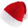 Dětský karnevalový kostým vánoční sametová čepice červená