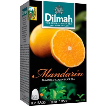 Dilmah Mandarin čaj černý mandarinka 20 x 1,5 g