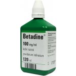 BETADINE DRM 100MG/ML DRM SOL 120ML – Hledejceny.cz