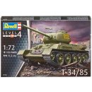 Revell Tank T34 85 1:72