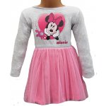 E Plus M dívčí bavlněné šaty Minnie (em1583) šedo-růžová – Zboží Mobilmania