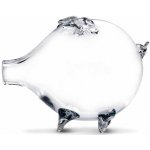 Skleněná pokladnička prasátko 80442 – Zboží Dáma