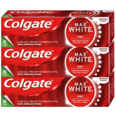 Colgate Max White One 3 x 75 ml