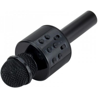 Leventi Bezdrátový karaoke mikrofon WS 858 Černý – Zbozi.Blesk.cz