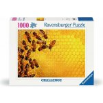 RAVENSBURGER Challenge: Včely na medové plástvi 1000 dílků – Zboží Dáma