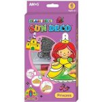 Barvy na sklo 6 barev 10,5ml + 6 sklíček PRINCEZNY – Zboží Mobilmania