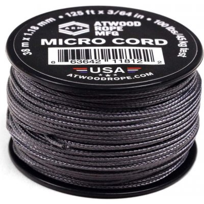 Micro Cord 1.18 mm Graphite - cívka cca 38 m – Zboží Mobilmania