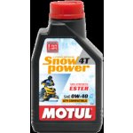 Motul Snowpower 4T 0W-40 1 l – Hledejceny.cz