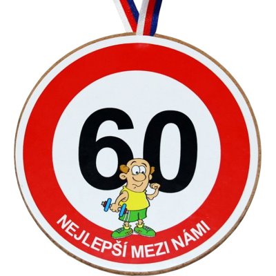 Josef Jirka Medaile k 60. narozeninám pro muže