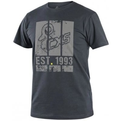 Canis CXS tričko WILDER potisk logo tmavě šedá – Zboží Dáma