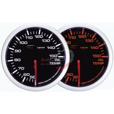 Přídavný budík Depo Racing WA 60mm - teplota oleje – Zboží Mobilmania