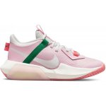 Nike Air Zoom Crossover Big Kids' basketbalové boty Pink/White – Zboží Dáma