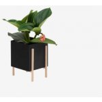 Květník se stojanem Botanic Pot Square Black Design House Stockholm – Hledejceny.cz