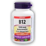 Webber Naturals B12 1000 mcg 80 tablet – Hledejceny.cz
