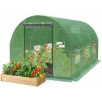 Garden Line ZÁHRADNÍ FÓLIOVÝ TUNEL 3 SEGMENTOVÝ ZELENÝ NEW SOLUTION 3 x 2 x 2 M *5207 – Zboží Dáma