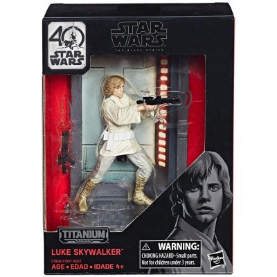 Hasbro Luke Skywalker Star Wars Black Series Titanium – Zbozi.Blesk.cz