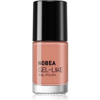 NOBEA Day-to-Day Gel-like Nail Polish lak na nehty s gelovým efektem odstín Almond milk #N14 6 ml – Hledejceny.cz
