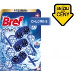 Bref Color Aktiv Chlorine tuhý WC blok 3 x 50 g – Zboží Mobilmania