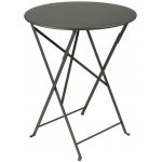 Fermob Bistro 60 cm šedozelený kovový skládací stůl – Hledejceny.cz