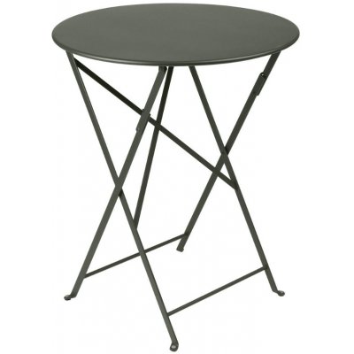 Fermob Bistro 60 cm šedozelený kovový skládací stůl – Hledejceny.cz