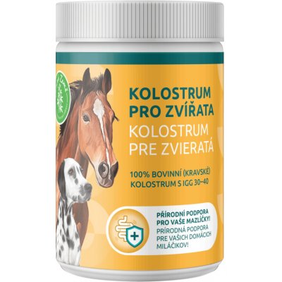 Zelená země Kolostrum pro zvířata 200 g – Hledejceny.cz