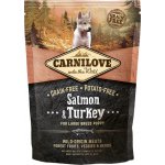 Carnilove Salmon & Turkey for Large Breed Puppy 2 x 12 kg – Hledejceny.cz