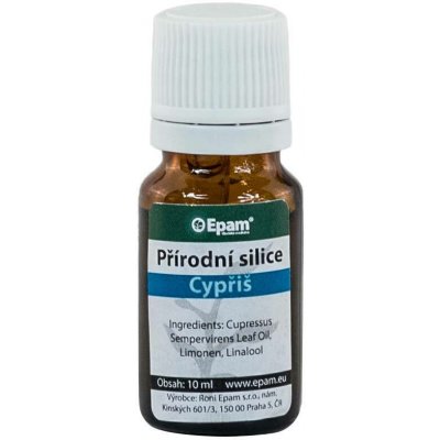 Epam silice vhodná do koupelí Cypřiš 10ml – Hledejceny.cz