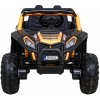 Dětské elektrické vozítko Mamido Elektrické autíčko Buggy UTV Racing 4x4 zlatá