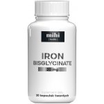MIHI Vitamins Bisglycinát železa 20 mg, 30 kapslí – Hledejceny.cz
