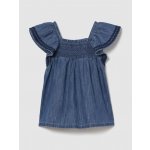 GAP Baby džínové šaty Tmavě modrá – Zboží Dáma