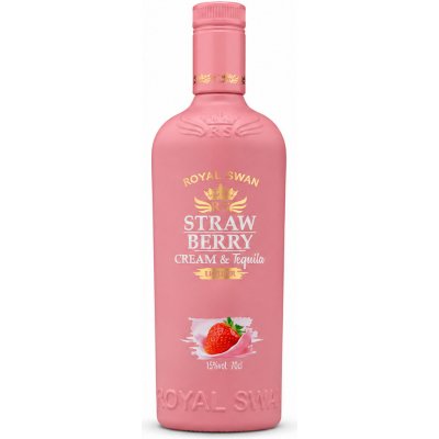 Royal Swan Strawberry Cream Tequila 15% 0,7 l (holá láhev) – Zbozi.Blesk.cz