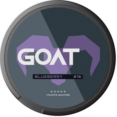 Goat nikotinové sáčky blueberry 16,4 mg 20 sáčků – Zboží Mobilmania