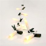 Eurolamp sada 10 LED bateriových svíček barva teplá bílá – Hledejceny.cz