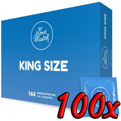 Love Match King Size 100 pack – Zboží Mobilmania