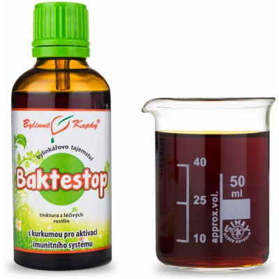 Bylinné kapky Baktestop tinktura 50 ml – Hledejceny.cz