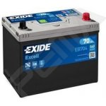 Exide Excell 12V 70Ah 540A EB704 – Zboží Mobilmania
