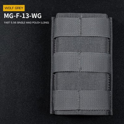 Wosport WST MOLLE sumka FAST na zásobník 5.56 M4, dlouhá Šedá – Hledejceny.cz