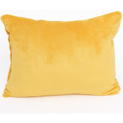 MKLuzkoviny.cz Mikroplyš Laura hořčicová 50 x 70 cm – Zboží Dáma