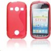 Pouzdro a kryt na mobilní telefon Pouzdro ForCell Lux S Red Samsung Galaxy Ace 3 S7272/S7270