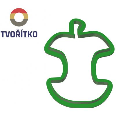 TVOŘÍTKO Nakouslé jablko - obrysové vykrajovátko – Hledejceny.cz