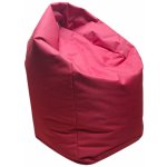 Sablio sedací vak Bean Červená cherry 100 x 90 x 45 cm – Zboží Mobilmania