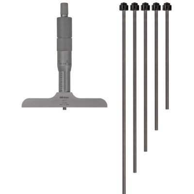 Mitutoyo Hloubkoměr analogový 0-6´´/4´´ výměnné nástavce mitu-129-132 – Zbozi.Blesk.cz