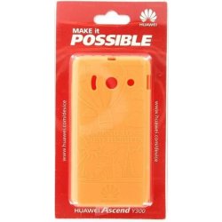 Pouzdro a kryt na mobilní telefon Huawei Pouzdro HUAWEI Ascend Y300 oranžové