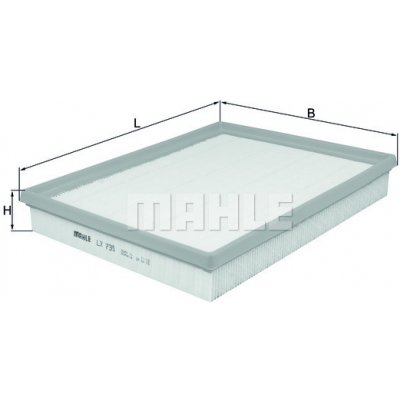 Vzduchový filtr MAHLE LX 735 – Hledejceny.cz